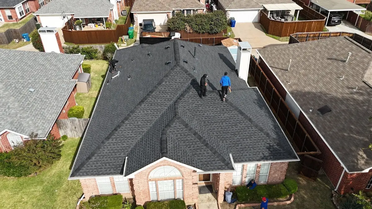 Slate & Tile Roof Repair work in progress on a Rancho Palos Verdes property